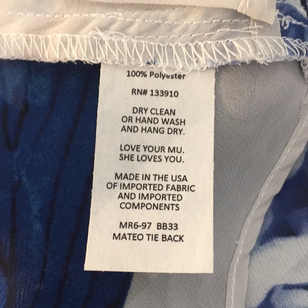 {Show Me Your MuMu}Size Small Mateo Tie Back Top - Picture 4 of 4